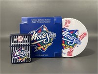 1999 World Series Zippo Lighter & Tin *NEW