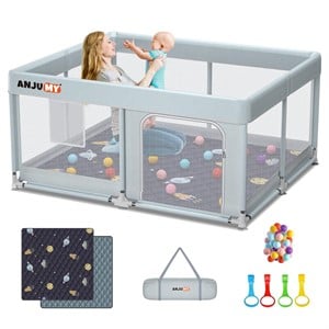 Baby Playpen with Mat Included 50x50 playpen for B