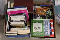 2 BOXES OF ASSORTED BOOKS