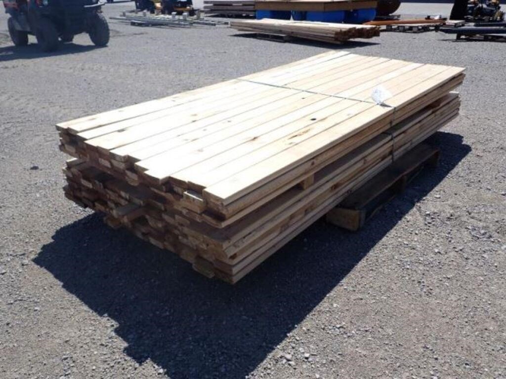 Qty Of 5/4 In. x 4 In. x 8 Ft. Low Grade Western