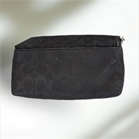 COACH Signature large flap Wristlet