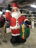 Blow Up Santa w/ stand and motor