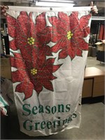 Lot of Seasons Greetings & Joy Flags