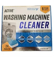 Dishwasher Cleaner And Deodorizer Tablets - 24 Pac