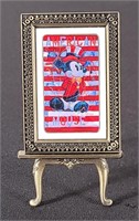Walt Disney’s American Mouse Pin w/ Easel