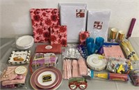 Party Paper/Plastic Plates, Utensils, Decor & More