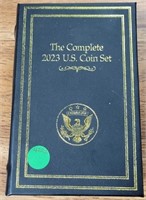 DANBURY MINT 2023 UNC COMPLETE COIN SET W/ CASE