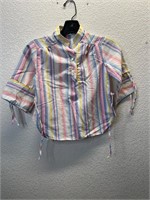 Vintage Union Made Pastel Femme Cropped Shirt