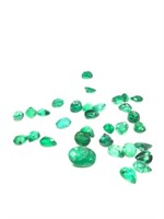 Emerald gemstones