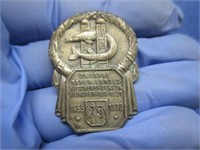 1931 germany 75 jahre metal pin