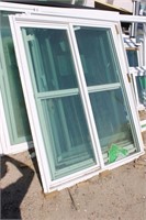 47-1/2x59-1/2 white vinyl window