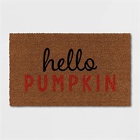 1'6x2'6 'Hello' Pumpkin Halloween Doormat