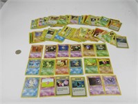 Plusieurs cartes Pokémon 1e génération
