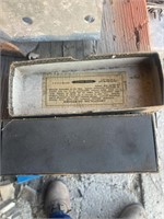 Vintage Crystalon Wet Stone & Box