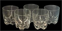 Old Fashioned Whisky Low Ball Glasses