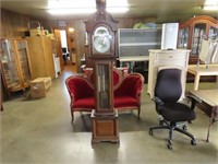 Small Colonial Grandfather Clock