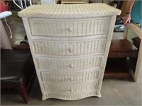 Wicker High Chest