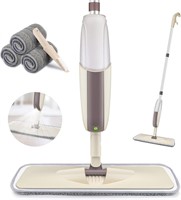 Spray Mop for Cleaning  HOMTOYOU 4pc Set
