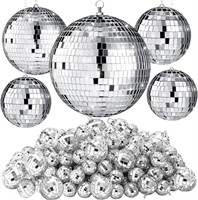 Sumind 50pc Disco Balls (12'  6'  4')