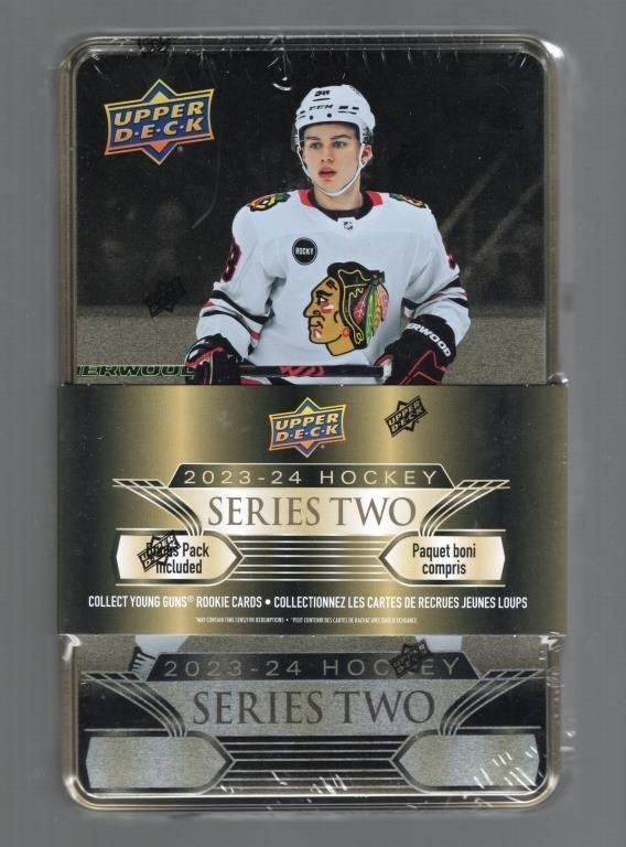 2023-'24 Upper Deck Series 2 Hockey Tin Box - Conn