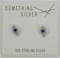 NEW 925 Sterling Silver Evil Eye Earrings