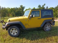 2008 Jeep Wrangler 4x4, right hand drive, 209,234