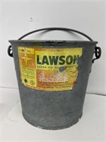 Lawson galvanized bucket
