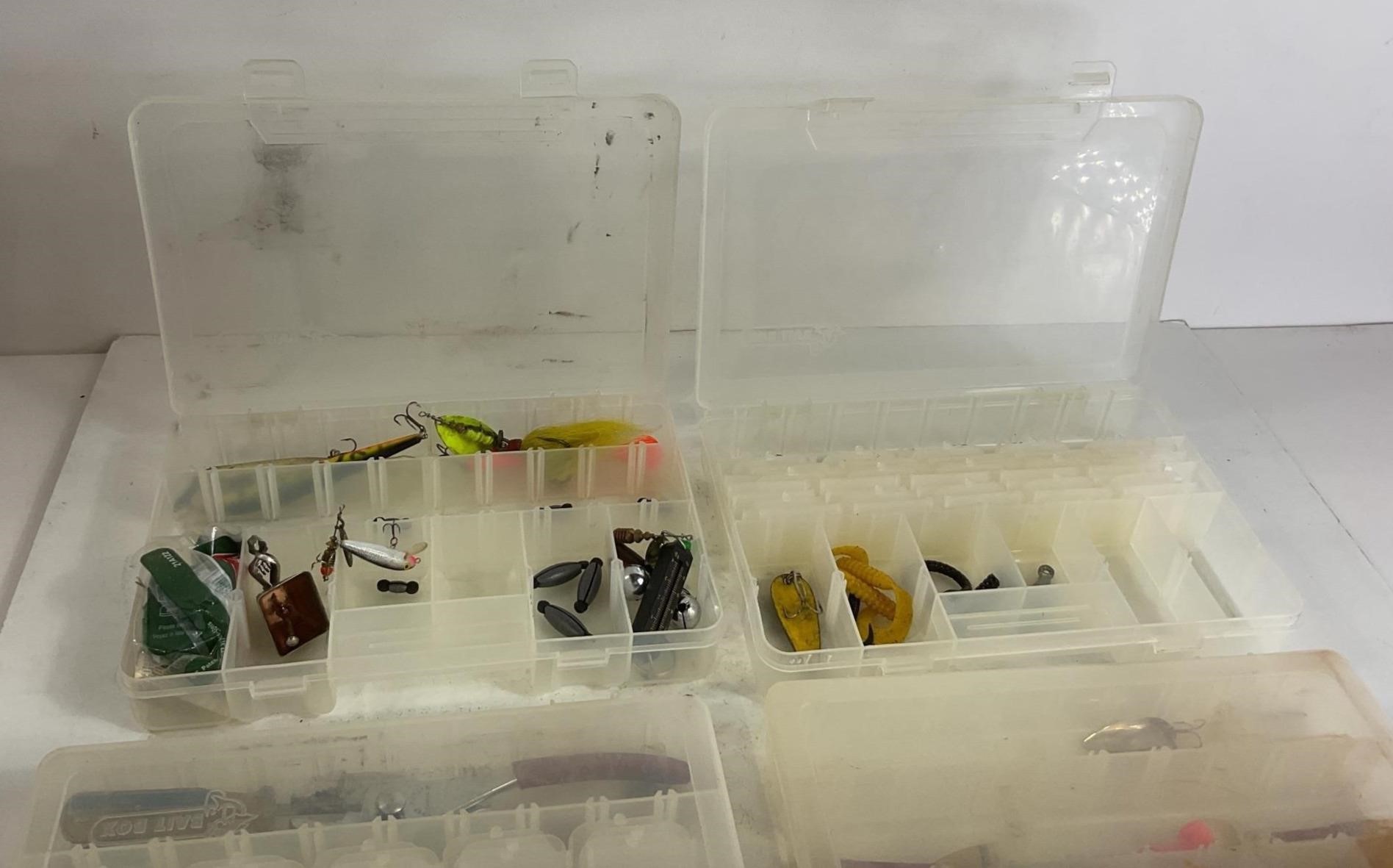 Fishing Tackle Organizers with Tackle