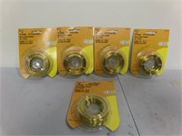 16 Gauge Brass Wire 5 Spools 25ft Each