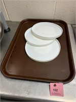 Tray and lid set