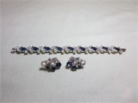 Beautiful Lisner Bracelet & Earring Set