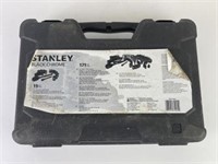 Stanley Black Chrome Socket Set