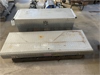 2 Aluminum Toolboxes