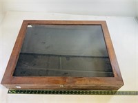 Wooden Table Top display case
