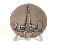 .999 Silver Indianapolis Sesquicentennial Medal