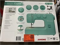 Arctic Teal Crystal Easy-to-Use Sewing Machine