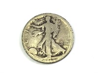 1919-D Walking Liberty Silver Half Dollar, US Coin