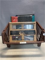 BASKET WITH NEW RECIPE BOOK HOLDER & MORE