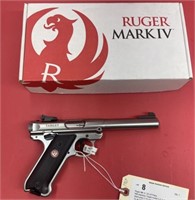 Ruger Mk IV .22 LR Pistol