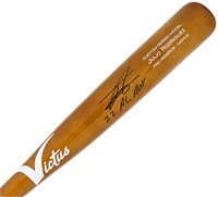 Julio Rodriguez Autographed Brown Victus Maple Bat