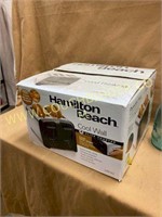 Hamilton Beach stainless toaster in box