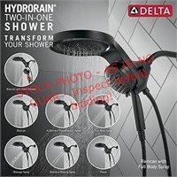 Delta Hydrorain 2-in-1 Shower Head
