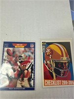 two card Jerry rice lot