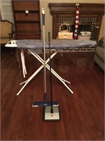 Ironing Board, Bissell Sweeper, & Dust Mop