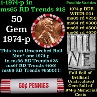 CRAZY Penny Wheel Buy THIS 1980-d solid Red BU Lin