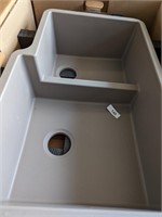 Concrete Quartz Undermount Sink