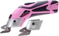 Pink Power Cordless Electric Scissors for Crafts
