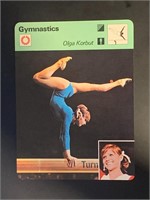 1979 Olga Korbut Russian USSR Gymnastics Rookie Sp