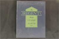 Worldwide stamps 1950s Regent stamp album