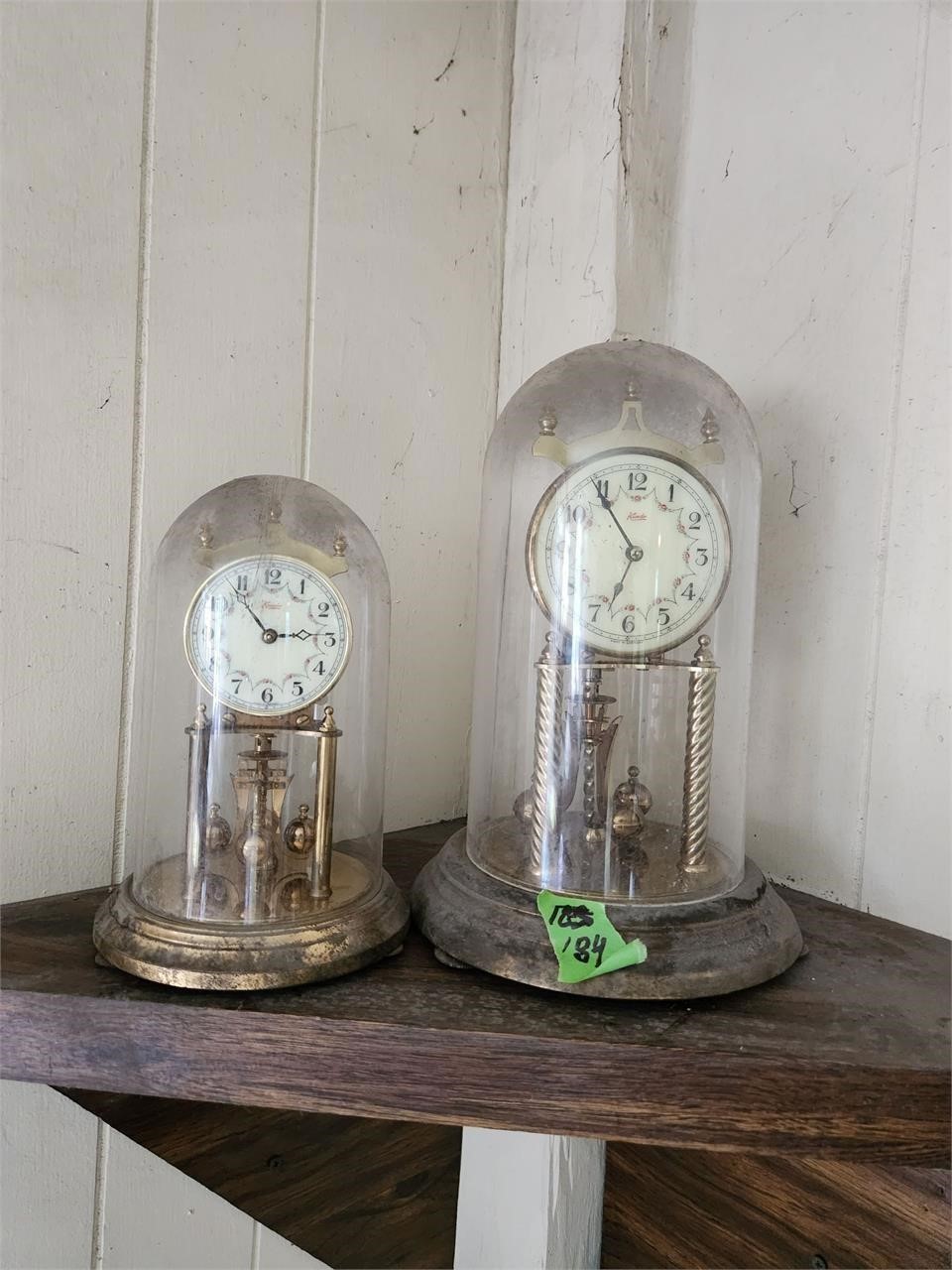 2 dome clocks